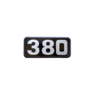 380 STICKER OLD MODEL