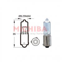 BULB 24V H21W BAY 9S CLEAR